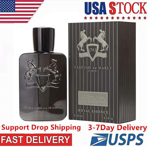 Quickly Delivery Incense Parfums De Marly Herod Cologne for Men Male Perfume Men's Deodorant Lasting Fragrances