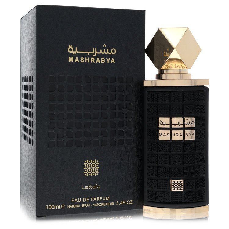 Lattafa Mashrabya by Lattafa Eau De Parfum Spray (Unisex) 3.4 oz (Women)