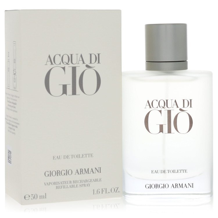 Acqua Di Gio by Giorgio Armani Eau De Toilette Refillable Spray 1.7 oz (Men)
