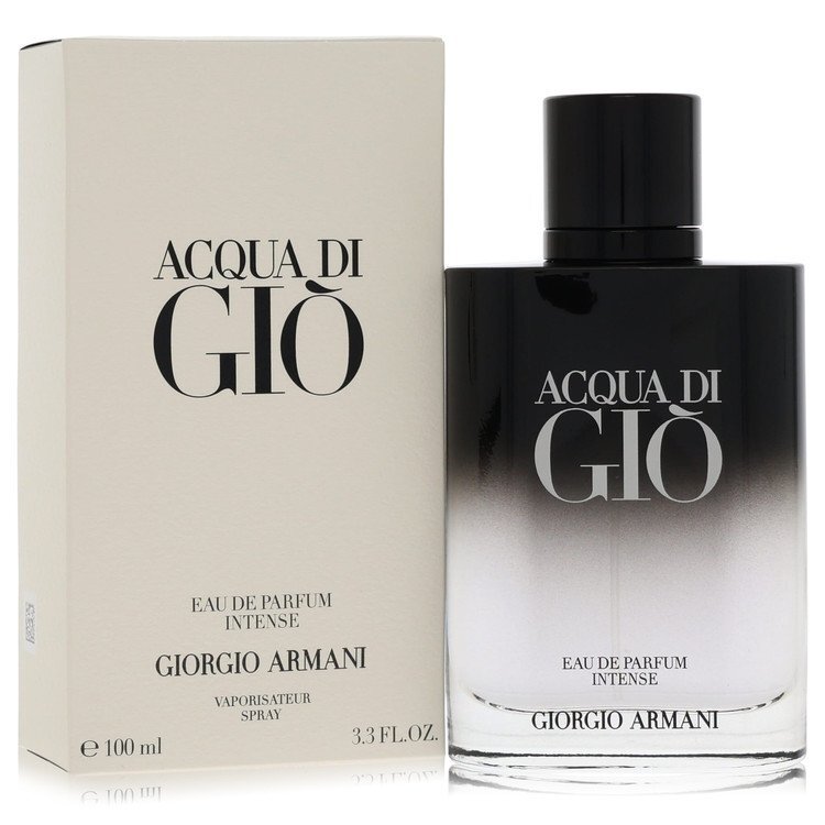 Acqua Di Gio Intense by Giorgio Armani Eau De Parfum Spray 3.4 oz (Men)